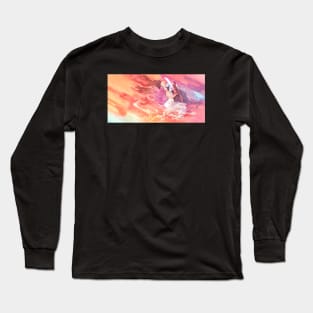 Steven Universe, Rose Quartz and Pearl Sword Fighting Picnic Long Sleeve T-Shirt